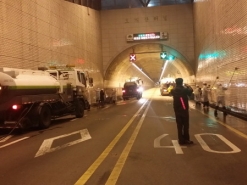 강북구, 오패산 터널 교통 전면 통제