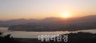 구리시 아차산에서 바라본 무술년 첫 일출
