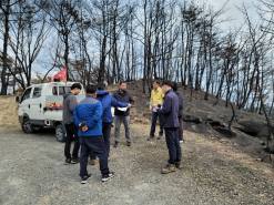 산림청, 호우 대비 대형산불 피해지 긴급 점검