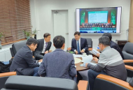남궁역 시의원, 동대문구청장, 기후환경본부장 ... 한자리에서 사업추진 논의할 수 있도록 간담회 개최