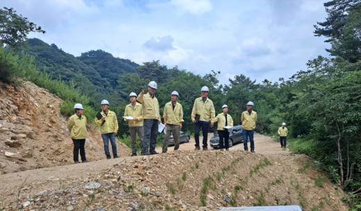 산림청, 여름철 산림재난 대비 임도 시설 긴급 점검