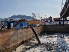 해양환경공단, 2023년 부산 북항 해양오염퇴적물 정화사업 완료