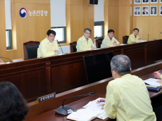 농촌진흥청, 농업 현장 집중호우 피해 점검 및 복구 계획 모색…긴급회의 개최