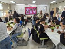 용산구, 초등학교 대상 ‘교실 속 숲 만들기’ 시범사업 운영