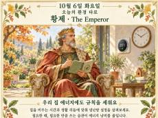 10월 6일 화요일, 오늘의 환경 타로 ‘황제(The Emperor)’
