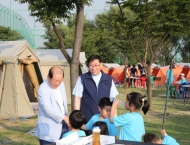 [마포구 동정] 3대가 함께하는 가족환경캠프 방문