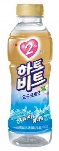 롯데칠성,‘하트비트 요구르트맛' 출시