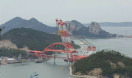 KOEM, 군산군도 연결도로 사업 중 선유교 교량설치 완료