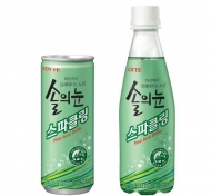 황사 미세먼지탄산음료, '솔의눈 스파클링' 출시