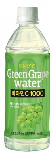 롯데칠성, 데일리C 청포도워터’ 출시