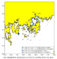 경남·전남 13개 해역, 보름달물해파리 주의경보