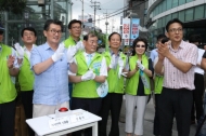 관악구, 미세먼지 신호등 및 안심대기선 설치 등 맑은 공기를 향한 눈길