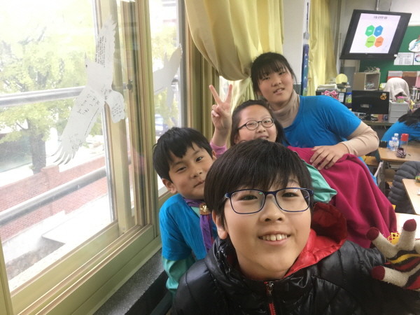 동물복지에 대해 인성교육을 배우는 관악구 학생들