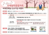 IBK기업은행, “주택청약저축 가입하고 상품권 받으세요”