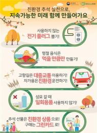 환경부, ‘친환경 추석명절 보내기’ 캠페인 전개