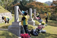 신천지 자원봉사단, 국립서울현충원 봉사로 나라사랑 실천