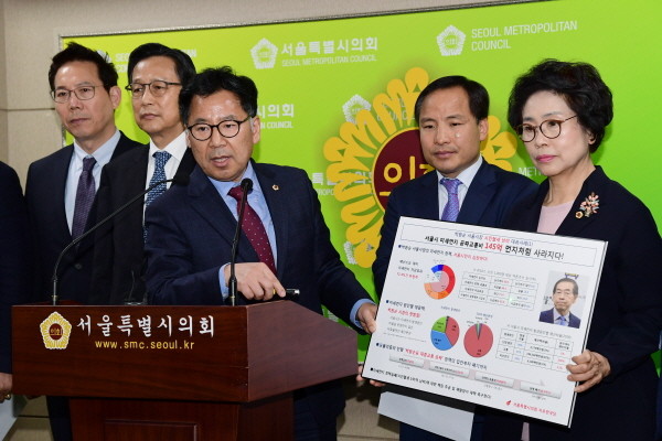 박원순 시장, 미세먼지정책 입안에서 폐기까지 일방적...