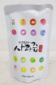 납 기준 초과 검출 ‘파주농부네 사과즙’ 회수 조치