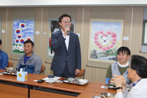 환경미화원 격려나선 영등포…