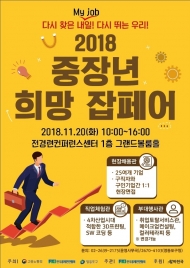 영등포구, ‘2018 중장년 희망 잡페어’ 개최