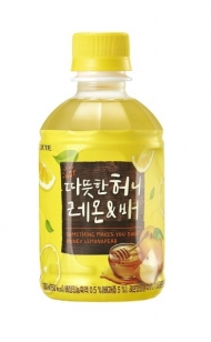 롯데칠성음료,‘따뜻한 허니레몬 & 배’ 출시