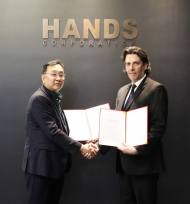 핸즈코퍼레이션, 파키스탄 ‘하이테크와’ 기술수출 체결