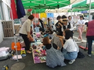 중고물품 판매 '녹색장터'로 환경보호의 장 마련