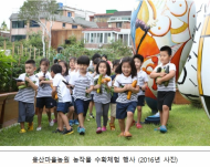 용산구, 용산마을 환경농원 향토작물 수확 행사