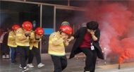 환경공단, 어린이 대상 '환경안전 재난대응 훈련' 실시
