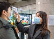 (포토) '신종 코로나' 막는다... 용산구청 공무원들
