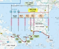 여수시 화양면-화정면 국도 77호선 차량통행 오는 28일부터 시작