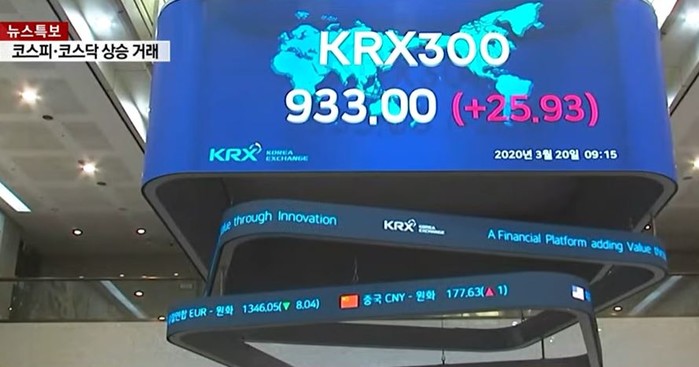 한미 통화 스와프에 코스피 급반등…8일만에 1,560선 회복