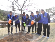 영등포구, 6.25전쟁 70주년 기념 소나무 식재