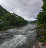 지리산 뱀사골 계곡