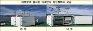 '한반도 도달 전 미세먼지 조기탐지'...해양경찰청-환경부, 대형함에 측정장치 구축