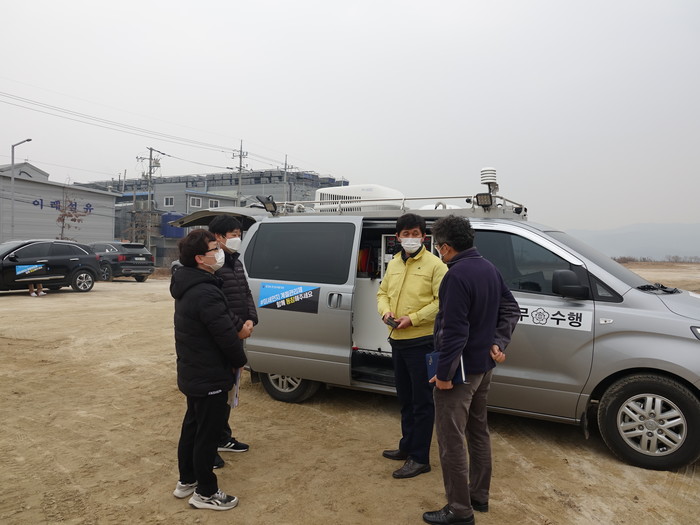 환경청, 미세먼지 저감을 위한 우심지역 순찰실시