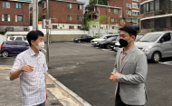 송아량 시의원, 방학동 공영주차장 확장 조성
