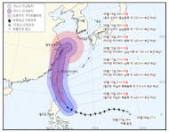 제14호 태풍‘찬투’북상... 농작물 ‧ 시설물 관리 철저