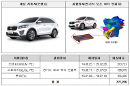 현기차·스텔란티스 리콜....총 3개사 8개 차종 732,610대 시정조치