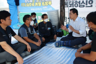 박영순 의원, 하이트진로 본사 농성 현장 찾아...“사측 결단 촉구”
