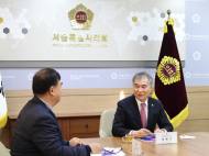 [동정]김현기 서울시의회 의장...민주평통 호주협의회 간담회