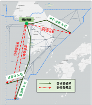 하늘 지름길에도 적극행정...비행거리 215만 km 단축, 197억원 유류비 절감
