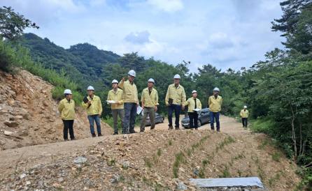 산림청, 여름철 산림재난 대비 임도 시설 긴급 점검