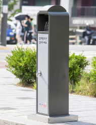 용산구, 담배꽁초 전용 수거함 설치