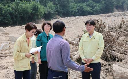   농촌진흥청장... 경북 영주‧문경 호우피해 환경점검