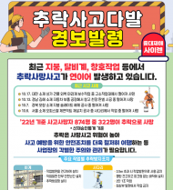 고용노동부,추락 사망사고 위기경보 발령