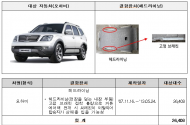 기아·포드·현대 등 자발적 리콜 실시... 총 6개사 24개 차종 75,348대