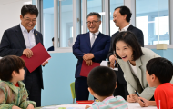 최호정 의장, 첫 현장 방문 ... 초등 늘봄학교 찾아가