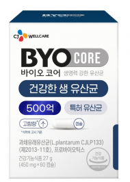 CJ웰케어 ‘바이오코어 건강한 생유산균 500억’,  기능성 강화해 리뉴얼 출시