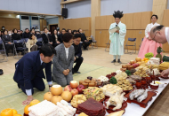 은평구, ‘설맞이 어르신 합동 차례’ 개최